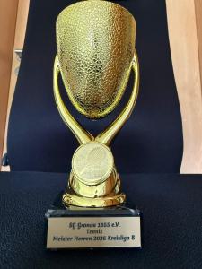 SG Gronau Tennis Meister Herren Kreisliga B 2026 Pokal