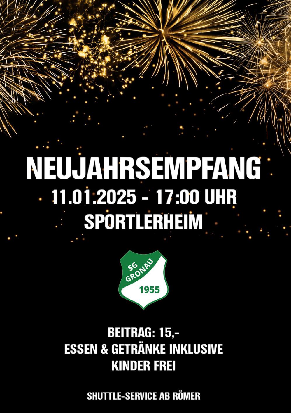 SG Gronau Neujahrsempfang 2025